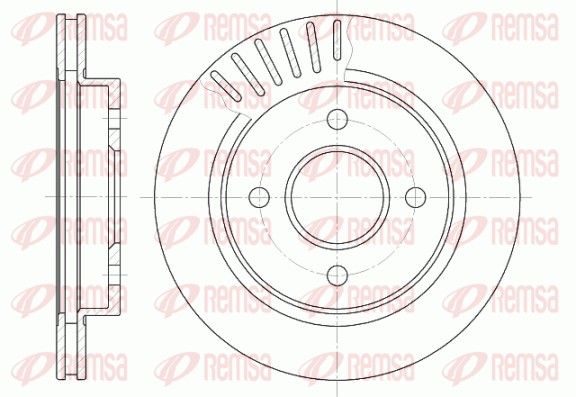 REMSA 6160.10 Brake Disc