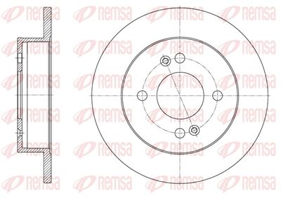 Brake Disc REMSA 61609.00