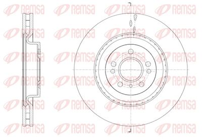 Brake Disc REMSA 61634.10