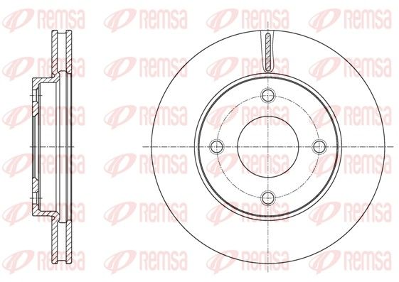 REMSA 61716.10 Brake Disc