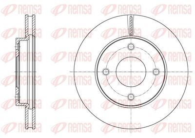 Brake Disc REMSA 61716.10