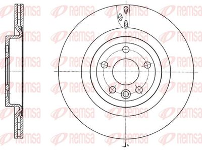 Brake Disc REMSA 61759.10