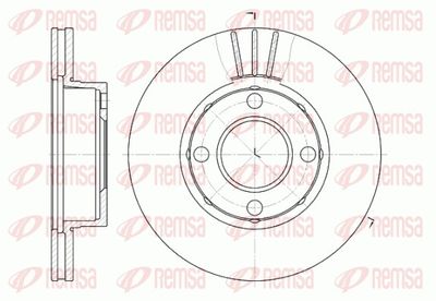 Brake Disc REMSA 6177.10