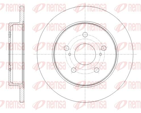 REMSA 61795.00 Brake Disc