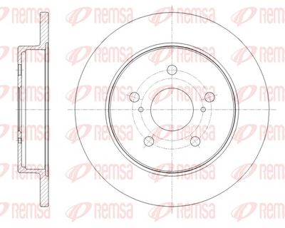 Brake Disc REMSA 61795.00