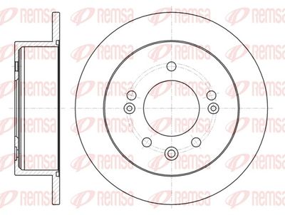 Brake Disc REMSA 61802.00
