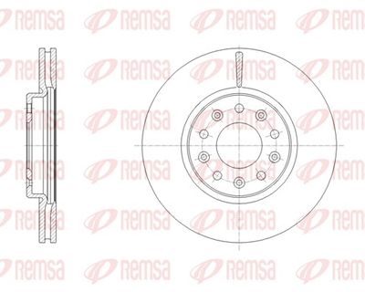 Brake Disc REMSA 61817.10