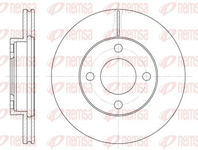 Brake Disc REMSA 6185.10