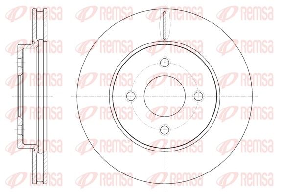 REMSA 61850.10 Brake Disc