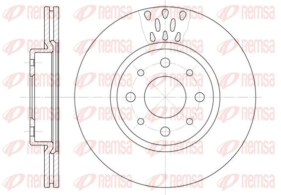 REMSA 6189.10 Brake Disc