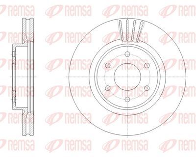 Brake Disc REMSA 61963.10