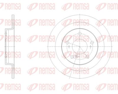 Brake Disc REMSA 62100.00