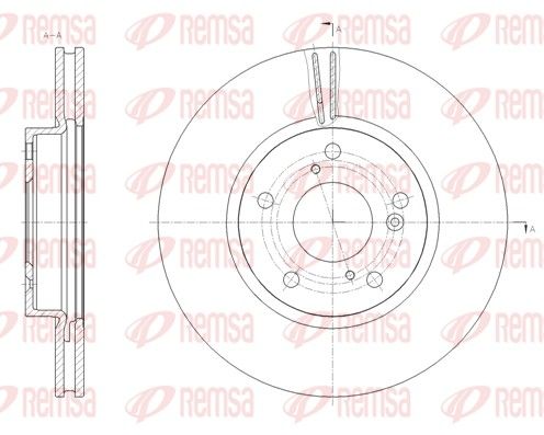 REMSA 62112.10 Brake Disc