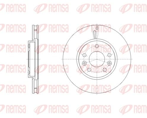 REMSA 62130.10 Brake Disc