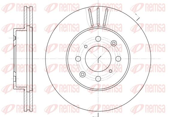 REMSA 6226.10 Brake Disc