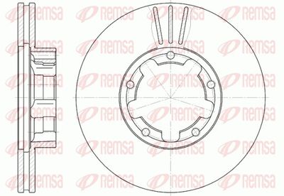 Brake Disc REMSA 6234.11
