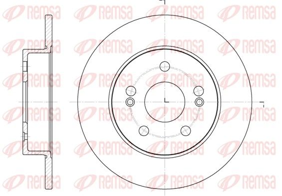 REMSA 6239.01 Brake Disc