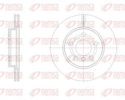 Brake Disc REMSA 62532.10