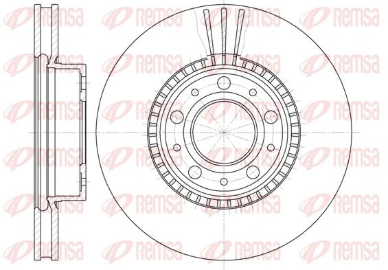 REMSA 6304.10 Brake Disc
