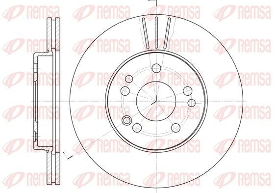 REMSA 6314.10 Brake Disc