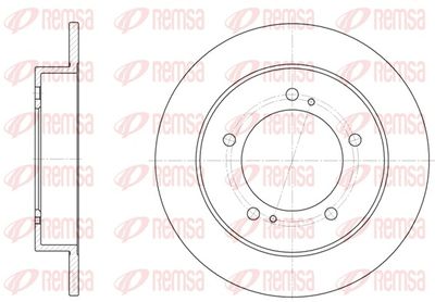Brake Disc REMSA 6331.00