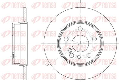 Brake Disc REMSA 6332.00