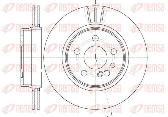 REMSA 6343.10 Brake Disc