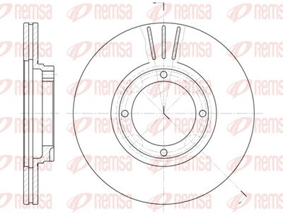 Brake Disc REMSA 6374.10