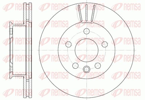 REMSA 6416.10 Brake Disc