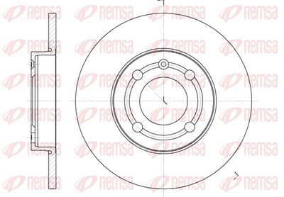 Brake Disc REMSA 6418.00