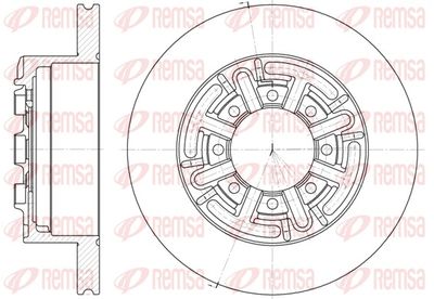 Brake Disc REMSA 6420.00