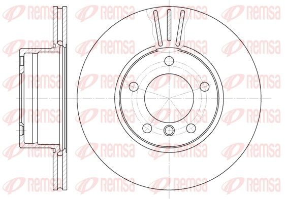 REMSA 6514.10 Brake Disc