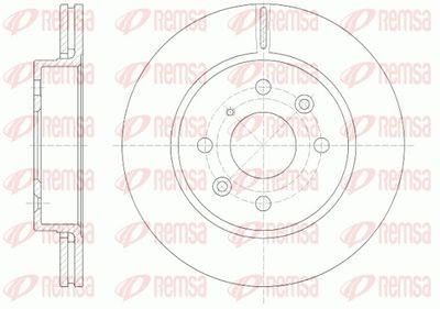 Brake Disc REMSA 6523.10