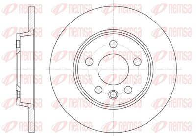 Brake Disc REMSA 6558.00