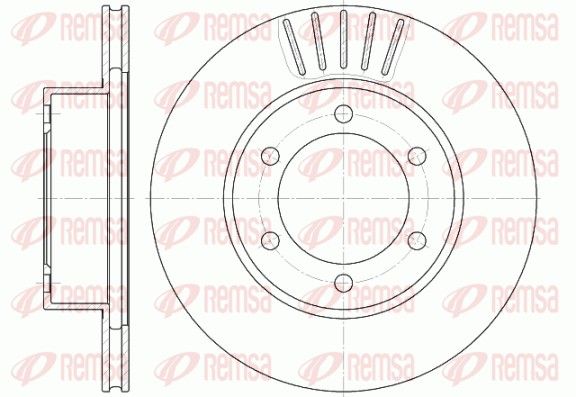 REMSA 6562.10 Brake Disc