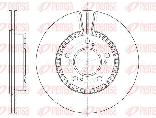 REMSA 6586.10 Brake Disc