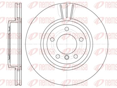 Brake Disc REMSA 6598.10