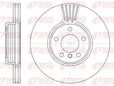 Brake Disc REMSA 6600.10