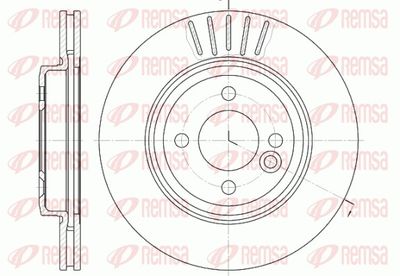 Brake Disc REMSA 6624.10