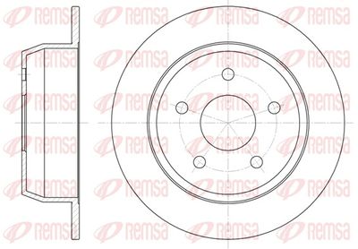 Brake Disc REMSA 6628.00