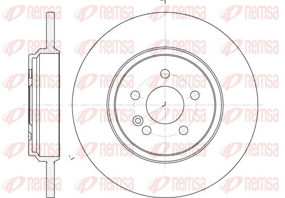 REMSA 6631.00 Brake Disc