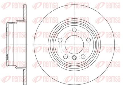 Brake Disc REMSA 6632.00
