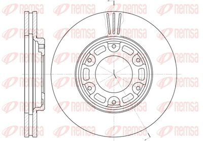 Brake Disc REMSA 6634.10