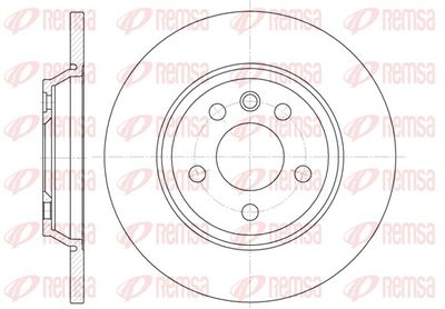 Brake Disc REMSA 6659.00