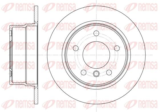 REMSA 6716.00 Brake Disc