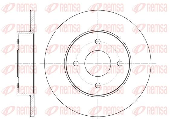 REMSA 6788.00 Brake Disc