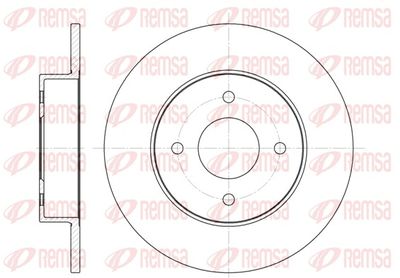 Brake Disc REMSA 6788.00