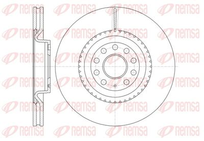 Brake Disc REMSA 6791.10