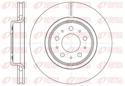 Brake Disc REMSA 6795.10