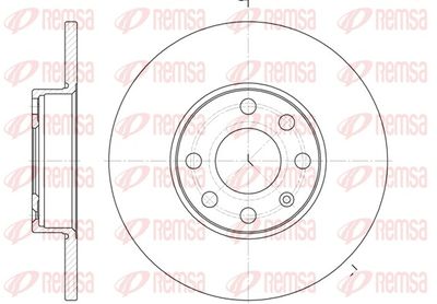 Brake Disc REMSA 6800.00